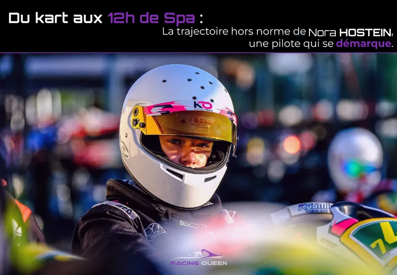 Couverture de la brochure Racing Queen 2026 — Du kart aux 12h de Spa